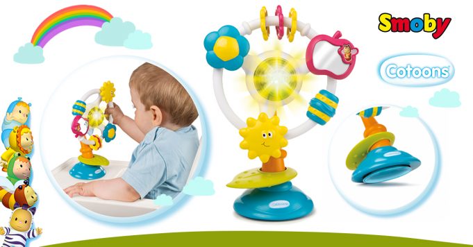 juguetes para bebés sonajero electrónico Cotoons